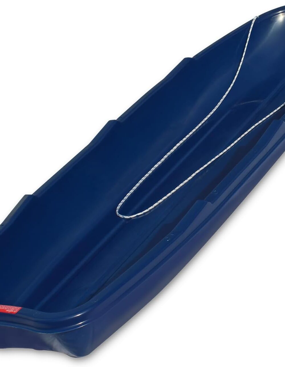 Flexible Flyer Winter Trek 3-Person Large Snow Sled – 5.5 ft Heavy-Duty Plastic Toboggan Pull Sled for Downhill Fun, Utility, Ice Fishing, and Outdoor Work